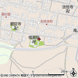 滋賀県蒲生郡日野町村井1506周辺の地図