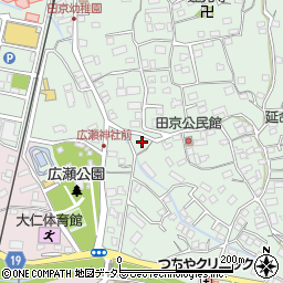 静岡県伊豆の国市田京73-2周辺の地図