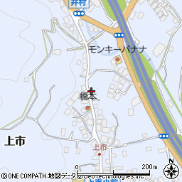 岡山県新見市上市650周辺の地図