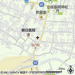 滋賀県蒲生郡日野町大窪1163周辺の地図