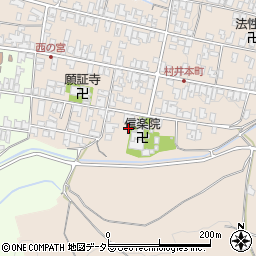 滋賀県蒲生郡日野町村井1497周辺の地図