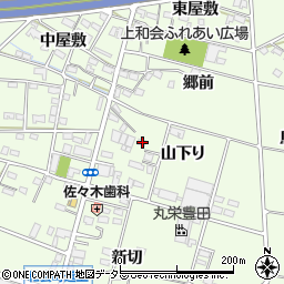 愛知県豊田市和会町山下り52周辺の地図