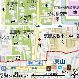 田中人形株式会社　仁王門別館周辺の地図