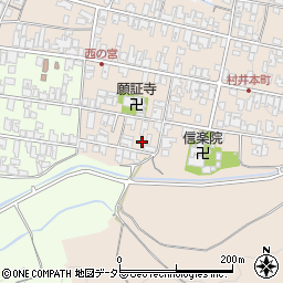 滋賀県蒲生郡日野町村井1471周辺の地図