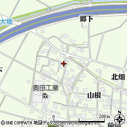 愛知県豊田市和会町周辺の地図