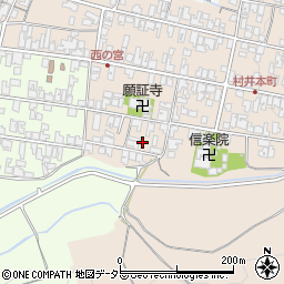 滋賀県蒲生郡日野町村井1472周辺の地図