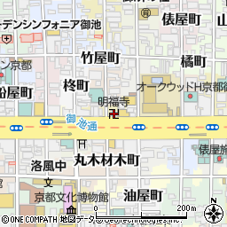 明福寺周辺の地図