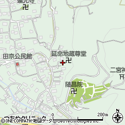 静岡県伊豆の国市田京446周辺の地図