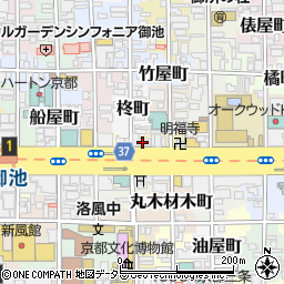 京都府京都市中京区御所八幡町221周辺の地図