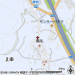 岡山県新見市上市614周辺の地図