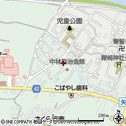 滋賀県草津市矢橋町1534周辺の地図