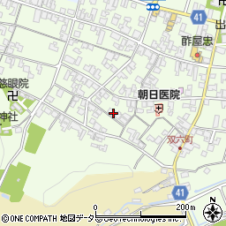 滋賀県蒲生郡日野町大窪1190周辺の地図