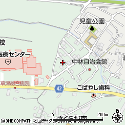 滋賀県草津市矢橋町1536周辺の地図