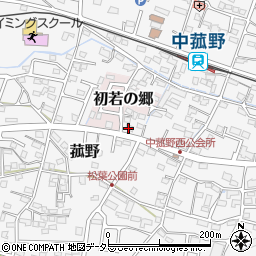 福ぱん工房窯周辺の地図