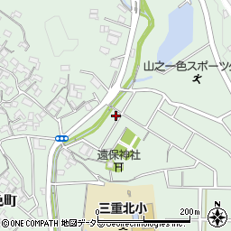 三重県四日市市山之一色町2452周辺の地図