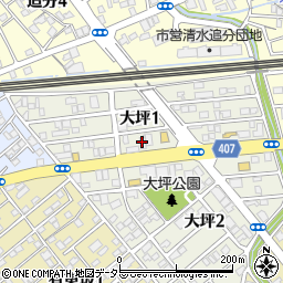 池治周辺の地図