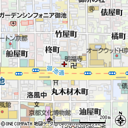 京都府京都市中京区御所八幡町231周辺の地図