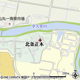 千葉県館山市北条正木周辺の地図