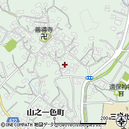 三重県四日市市山之一色町2203周辺の地図