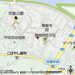 滋賀県草津市橋岡町93-27周辺の地図