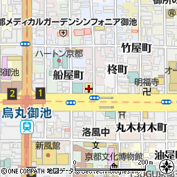 京都市役所保健福祉局　医療衛生推進室医療衛生センター・旅館業審査担当周辺の地図