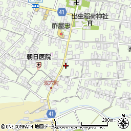 滋賀県蒲生郡日野町大窪1027周辺の地図