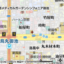 京都府京都市中京区高宮町周辺の地図