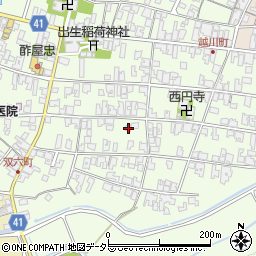 滋賀県蒲生郡日野町大窪1047周辺の地図