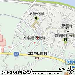 滋賀県草津市矢橋町1524周辺の地図