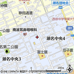 石垣米店周辺の地図