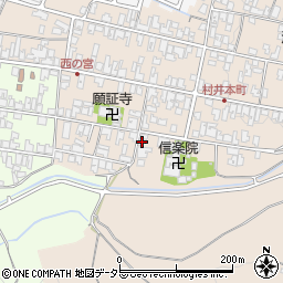 滋賀県蒲生郡日野町村井1494周辺の地図