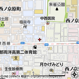 京都トヨタ自動車御池店周辺の地図