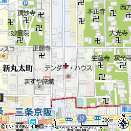 京都府京都市左京区菊鉾町周辺の地図