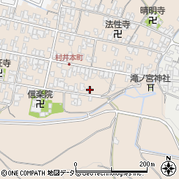滋賀県蒲生郡日野町村井1429周辺の地図