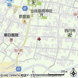 滋賀県蒲生郡日野町大窪1035周辺の地図