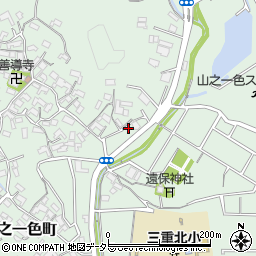 三重県四日市市山之一色町636周辺の地図