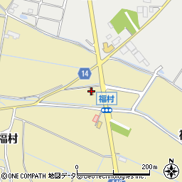 ファミリーマート菰野福村店周辺の地図