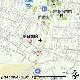 滋賀県蒲生郡日野町大窪1018周辺の地図