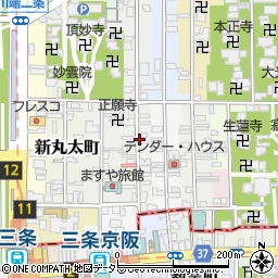 京都府京都市左京区讃州寺町周辺の地図