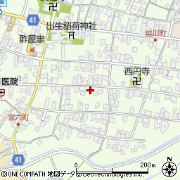 滋賀県蒲生郡日野町大窪1043周辺の地図