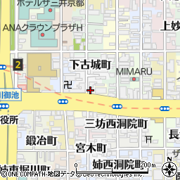 ブランズ京都御池通り周辺の地図