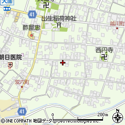 滋賀県蒲生郡日野町大窪1039周辺の地図
