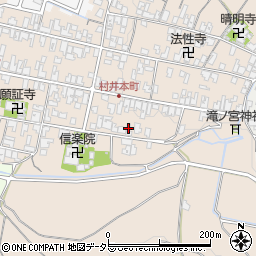 滋賀県蒲生郡日野町村井1431周辺の地図