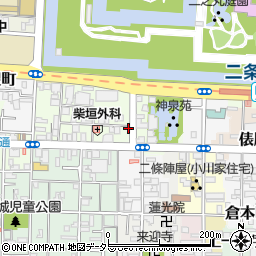 京都府京都市中京区西ノ京職司町67-55周辺の地図