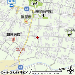 滋賀県蒲生郡日野町大窪1034周辺の地図