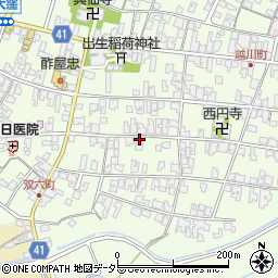 滋賀県蒲生郡日野町大窪1041周辺の地図