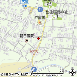 滋賀県蒲生郡日野町大窪1021-3周辺の地図