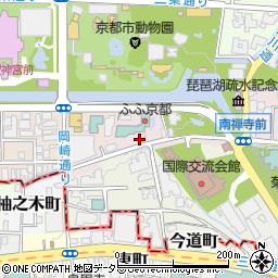 瓢亭 別館周辺の地図