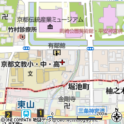 京都観世会館周辺の地図