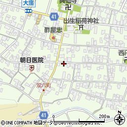 滋賀県蒲生郡日野町大窪1029周辺の地図